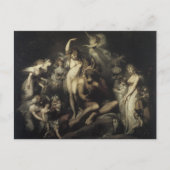 ヴィンテージミッドサマーズ夜の夢はがき ポストカード (正面)