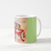 ヴィンテージミッドセンチュリー美しいベビーボストンテリア コーヒーマグカップ (正面右)