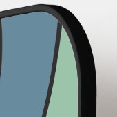 ヴィンテージミッドナイトストライプ円の名前 ピックルボールラケット (左詳細)