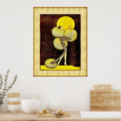 ヴィンテージミッドナイトフォリーズ（ヒックス） ポスター (キッチン)