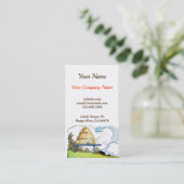 ヴィンテージミツバチとハイブカスタム名刺 名刺 (スタンド正面)