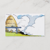 ヴィンテージミツバチとハイブカスタム名刺 名刺 (裏面)