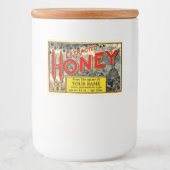 ヴィンテージミツバチ巣類抽出蜂蜜 フードラベル (正面)