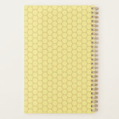 ヴィンテージミツバチ&ハニカム |ビーフアーム/ Beekeeper プランナー手帳 (裏面)