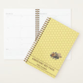 ヴィンテージミツバチ&ハニカム |ビーフアーム/ Beekeeper プランナー手帳 (ディスプレー)