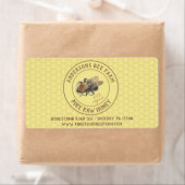 ヴィンテージミツバチ&ハニカム |ビーフアーム/ Beekeeper ラベル (インサイチュ)