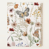 ヴィンテージミニフローラ開花ウェディングプランナー プランナー手帳 (裏面)