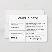 ヴィンテージミニマリスト気にサンキューカード サンキューカード (正面)