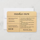 ヴィンテージミニマリスト気にサンキューカード サンキューカード (正面)