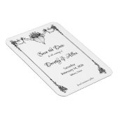 ヴィンテージミニマリズム薄型磁気カード マグネット (右側)