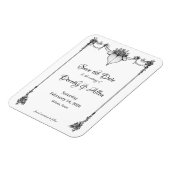 ヴィンテージミニマリズム薄型磁気カード マグネット (左側)