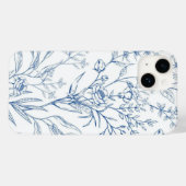 ヴィンテージミニマルフローラ Case-Mate iPhoneケース (裏面 (横))