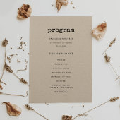 ヴィンテージミニマル結婚タイプライター プログラム