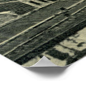 ヴィンテージミネアポリスミネソタ川スカイラインポスター ポスター (角)