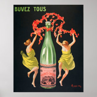 ヴィンテージミネラルウォーターAd by Leonetto Cappiello ポスター