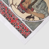 ヴィンテージミュシャアート切り離し 薄葉紙 (詳細)