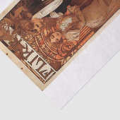 ヴィンテージミュシャアート切り離し 薄葉紙 (詳細)