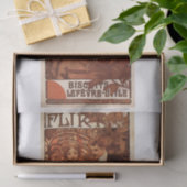 ヴィンテージミュシャアート切り離し 薄葉紙 (ギフト)