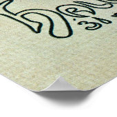 ヴィンテージミュシャサロンデセントアートエキスポ ポスター (角)