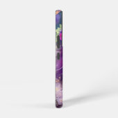 ヴィンテージミュシャスタイルビューティフルウーマンポートレート SAMSUNG GALAXYケース (右側面)