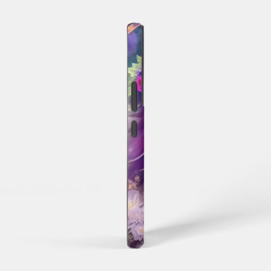 ヴィンテージミュシャスタイルビューティフルウーマンポートレート SAMSUNG GALAXYケース (右側面)