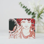 ヴィンテージミュシャ ポストカード (スタンド正面)