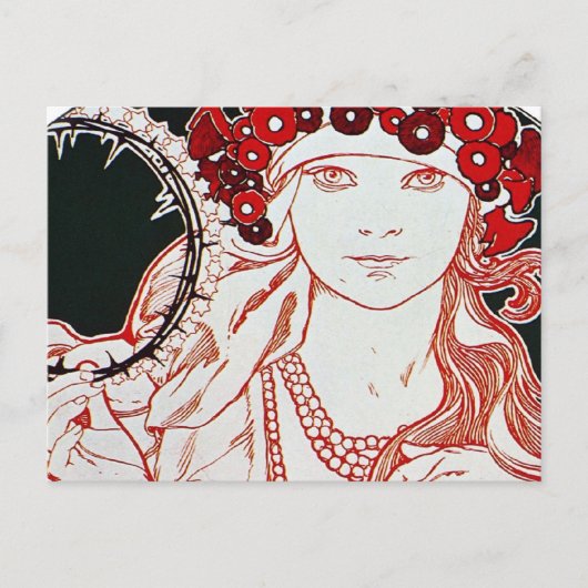 ヴィンテージミュシャ ポストカード (正面)