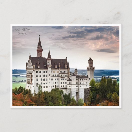 ヴィンテージミュンヘンドイツ ポストカード (正面)