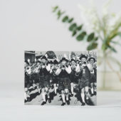 ヴィンテージミュンヘン、オクトーバーフェスト、マーチングバンド ポストカード (スタンド正面)