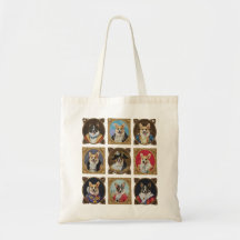 ヴィンテージミュージアム笑わされるウォールCorgi Dogポートレート