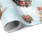 ヴィンテージミュージカルクリスマス ラッピングペーパー (ロールコーナー)