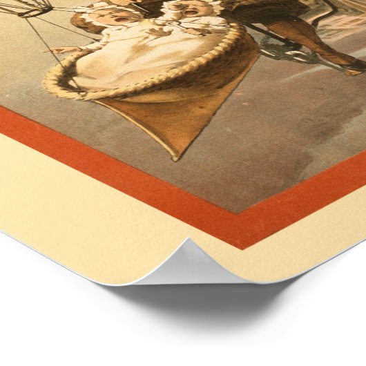 ヴィンテージミュージカルコメディザエアシップスモール ポスター (角)