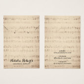 ヴィンテージミュージカルジュエリーイヤリングネックレスディスプレイ (正面&裏面)