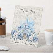 ヴィンテージミュージカルダスティブルーピーニー結婚教会 台座サイン (インサイチュ)