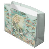 ヴィンテージミュージカルマーメイドザシーサイドパーティー ラージペーパーバッグ (裏面アングル)