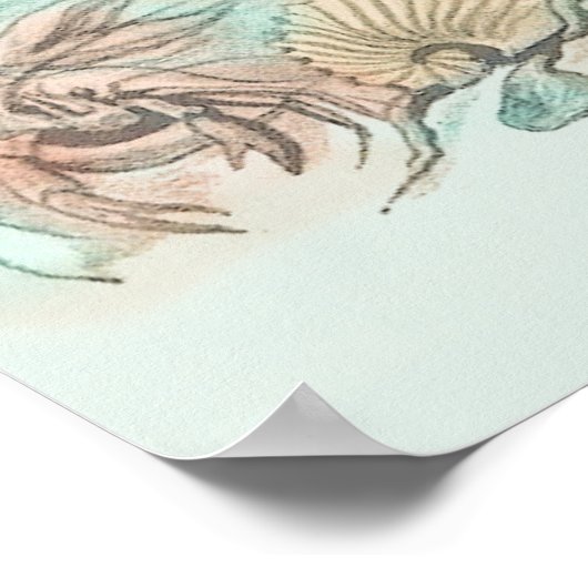 ヴィンテージミュージカルマーメイドザシーズアンダーパーティー ポスター (角)