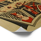 ヴィンテージミュージカル広告 ポスター (角)