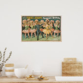 ヴィンテージミュージカル銀行及びブローカー ポスター (キッチン)