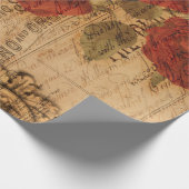 ヴィンテージミュージックカバー&バラシャビーシック ラッピングペーパー (角)