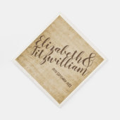 ヴィンテージミュージックグリーンナプキン スタンダードランチョンナプキン (角)