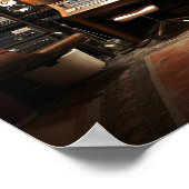 ヴィンテージミュージックスタジオ ポスター (角)