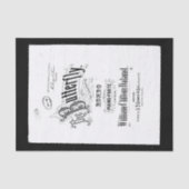 ヴィンテージミュージックデルシュメトラーリングザバタフライ 薄葉紙 (正面)