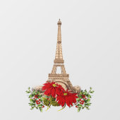 ヴィンテージミュージックパリスクリスマスウィンドウクリンク ウィンドウサイン (シート)