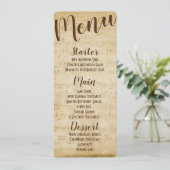 ヴィンテージミュージックメニュー メニュー (スタンド正面)