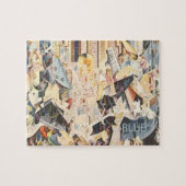 ヴィンテージミュージック、アールデコジャズ、ラプソディinブルー ジグソーパズル (横)