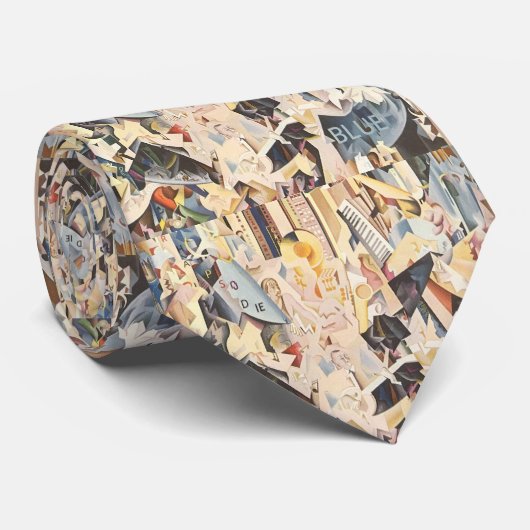 ヴィンテージミュージック、アールデコジャズ、ラプソディinブルー ネクタイ (ロール)