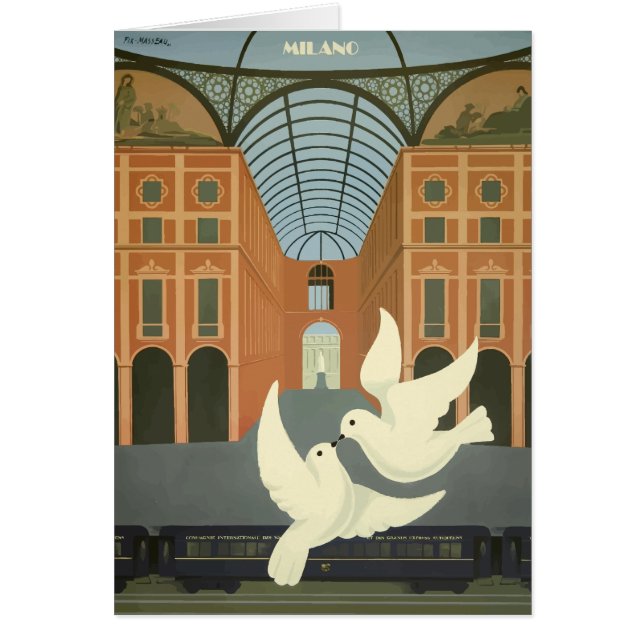 ヴィンテージミラノイタリアホワイトドーヴオリエント表現 (正面)
