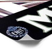 ヴィンテージミラノトラベルユニークプリントポスター ポスター (角)