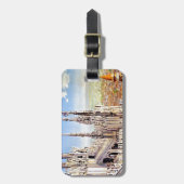 ヴィンテージミラノトラベル ラゲッジタグ (正面縦)