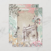 ヴィンテージミランポストカード ポストカード (正面/裏面)